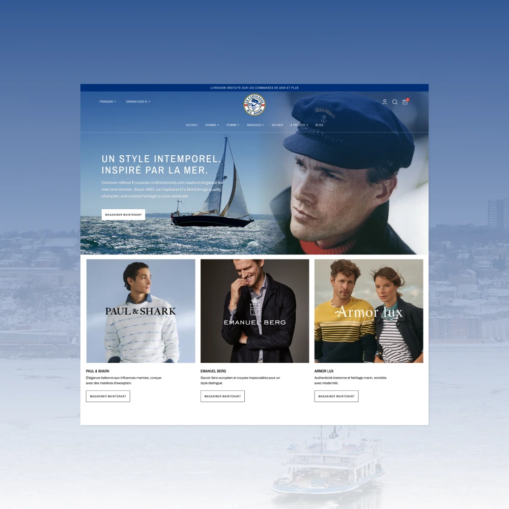 Le Capitaine D'a Bord