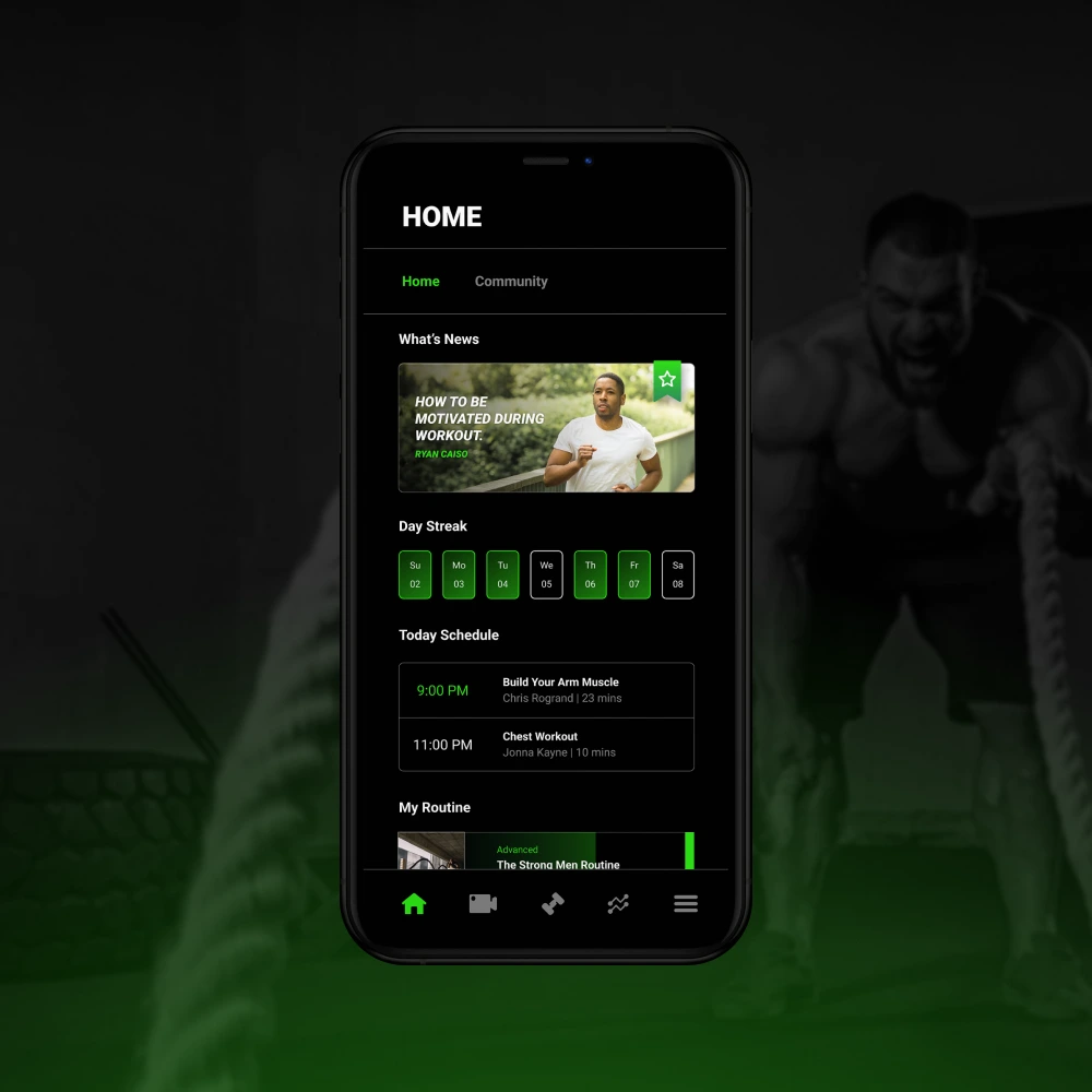 Start Now Fitness App